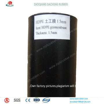 1,5 mm 2mm glatte Fischfarm Teich Liner HDPE Geomembrane Preis